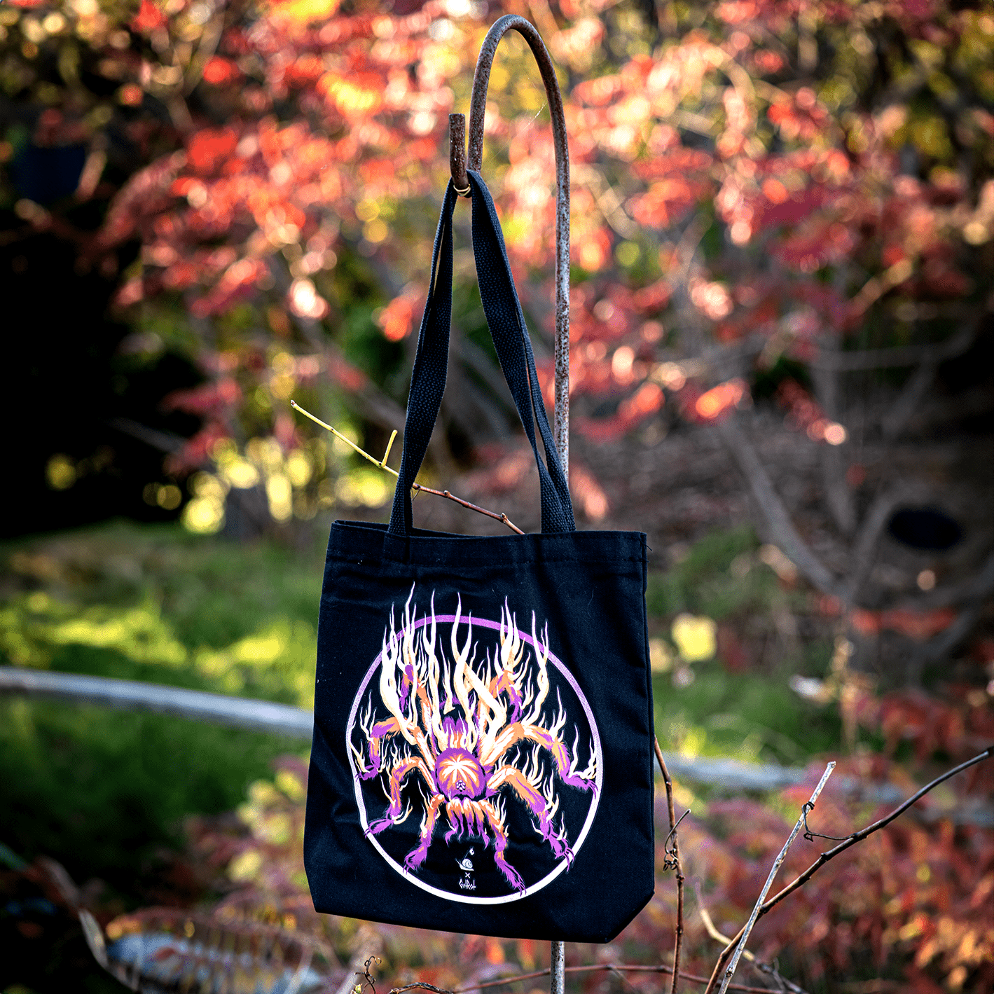 Cordyceps Tarantula Tote Bag by The Roving House