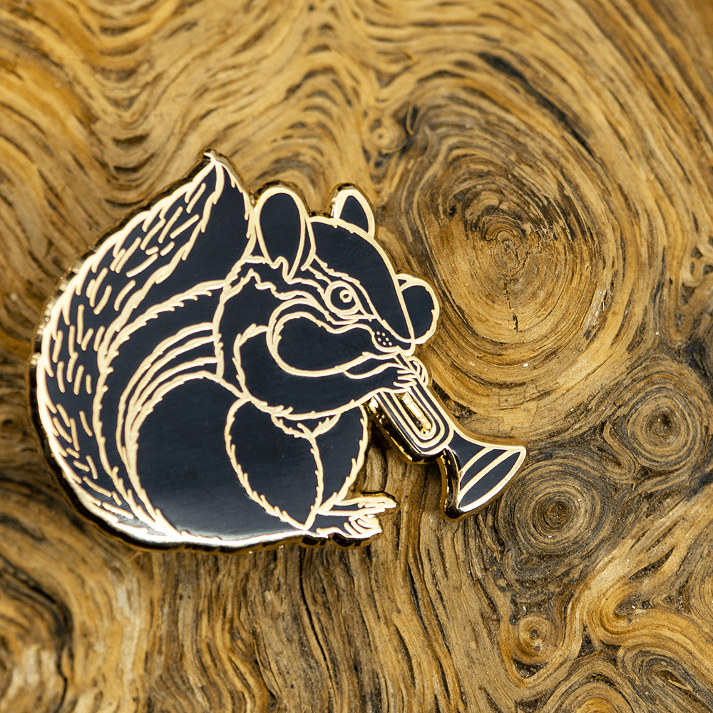 Bugler Enamel Pin - Blackout by The Roving House