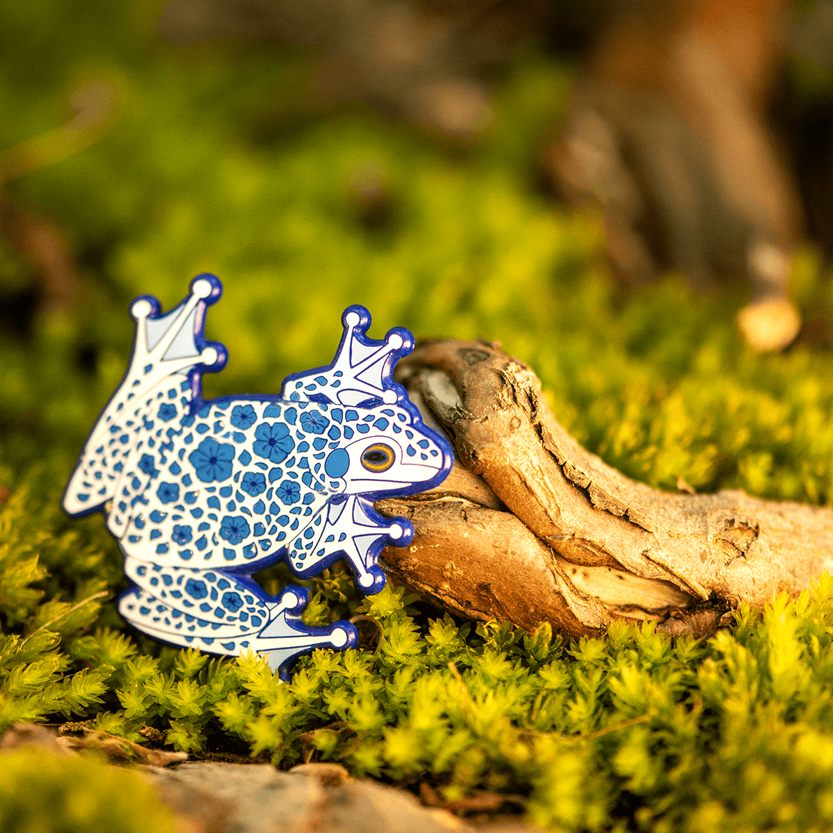 Spring Peeper Frog Pin - Limited Edition by The Roving House