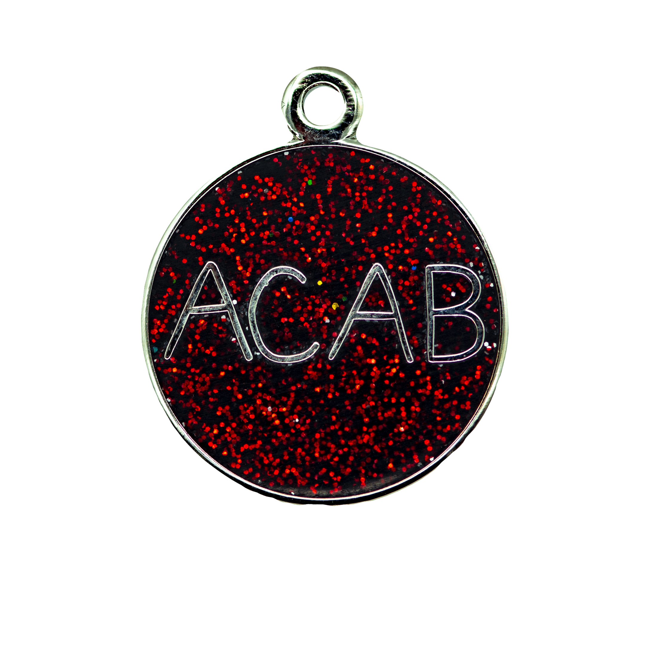 ACAB Enamel Charm (Red)