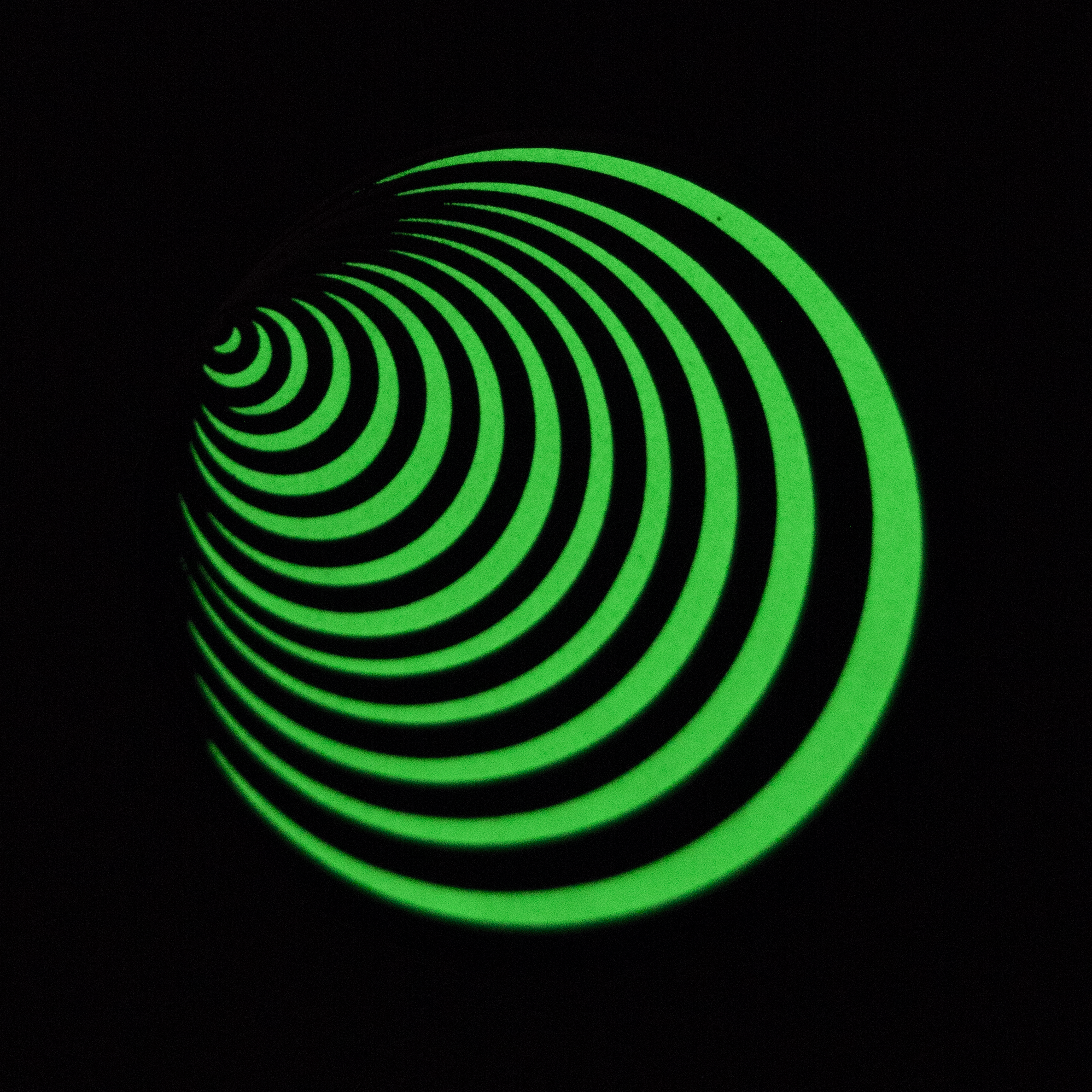 Hypnotic Circles Pin