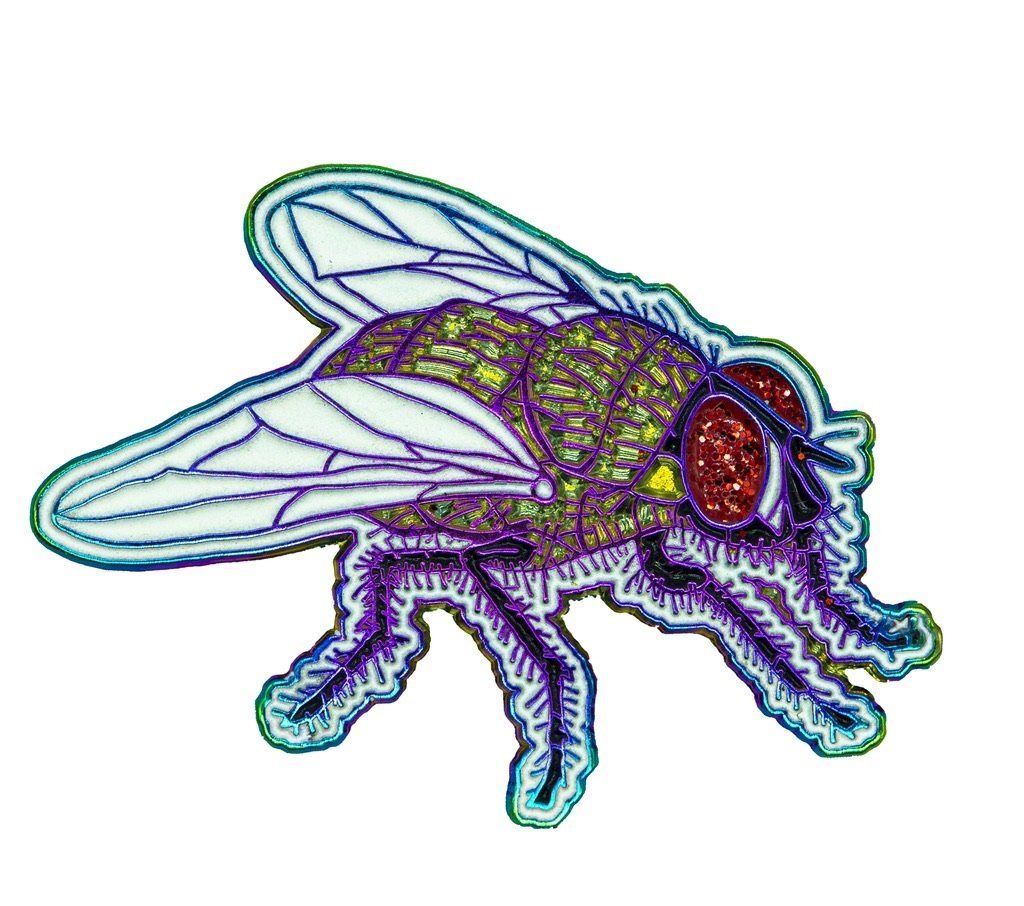 Rainbow Fly Enamel Pin (Limited Edition)