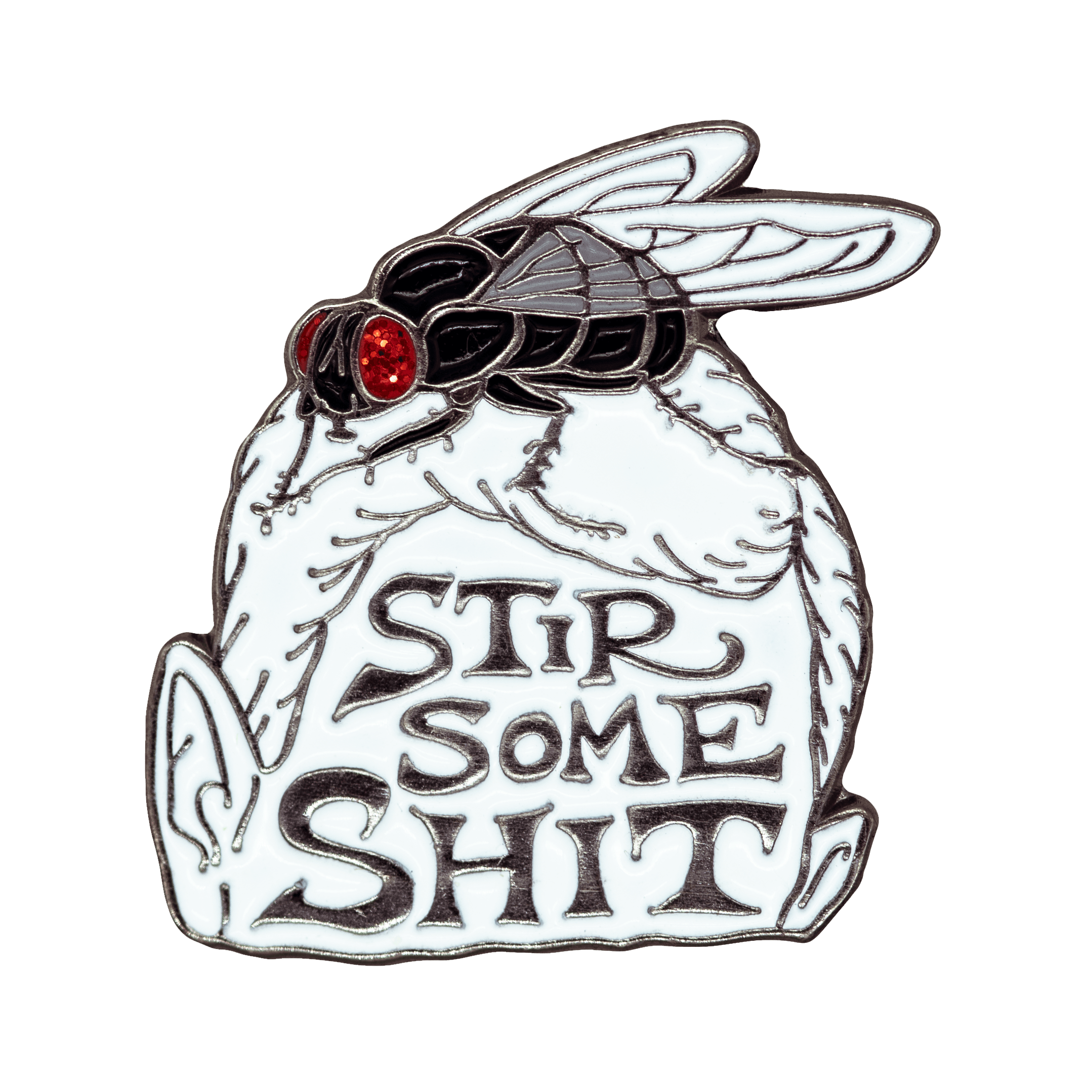 The Pence Fly Enamel Pin