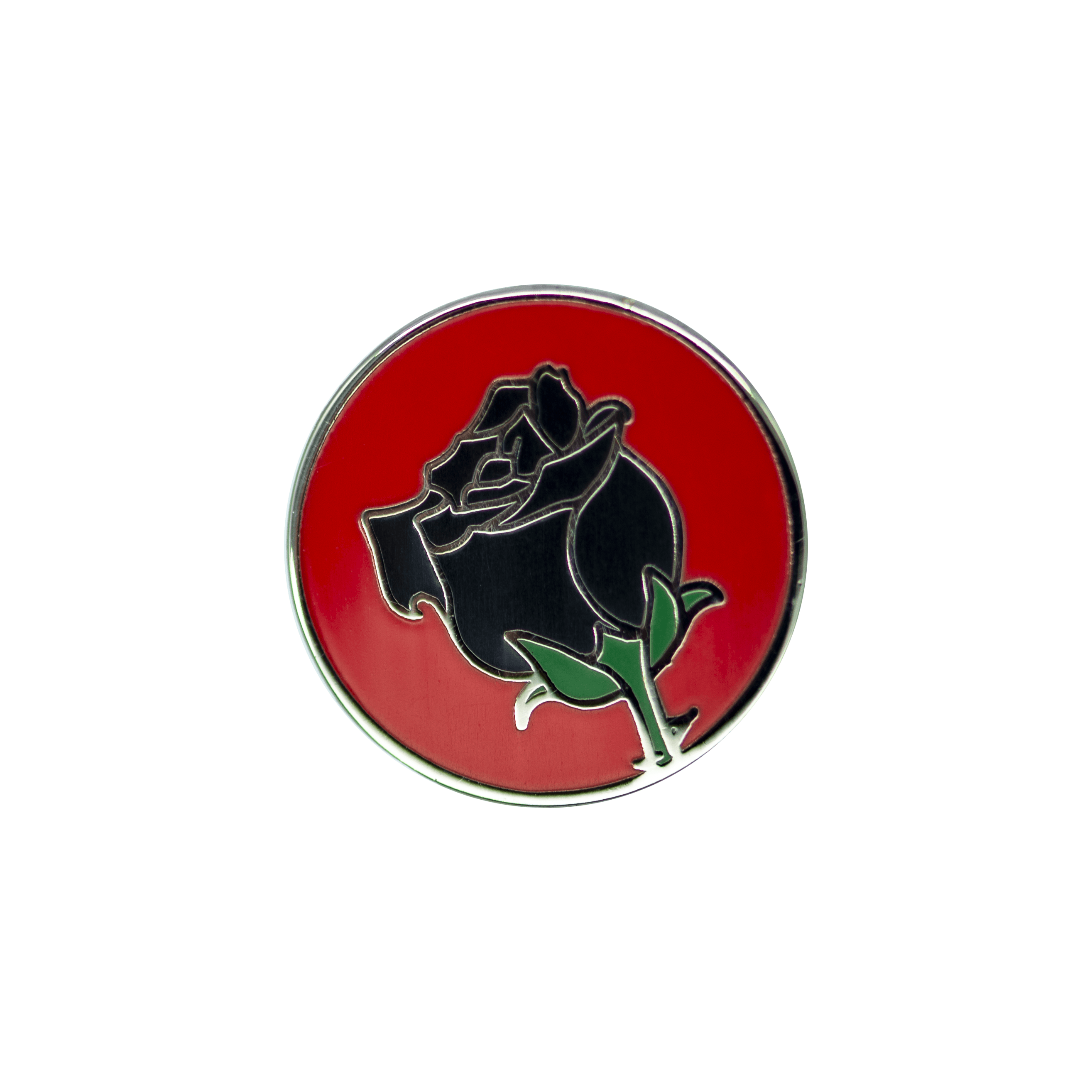 Winter Rose Enamel Pin