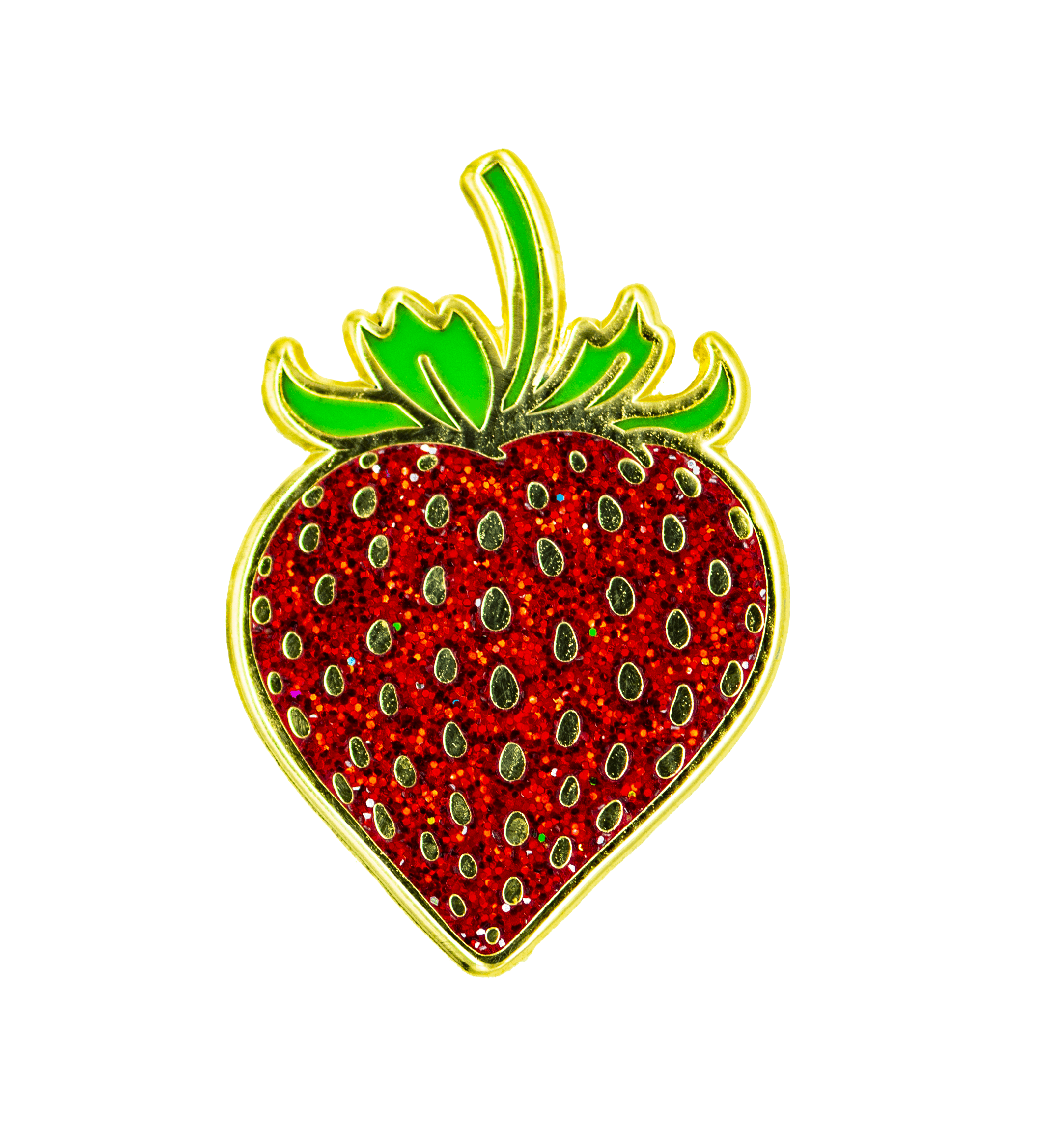 Strawberry Enamel Pin