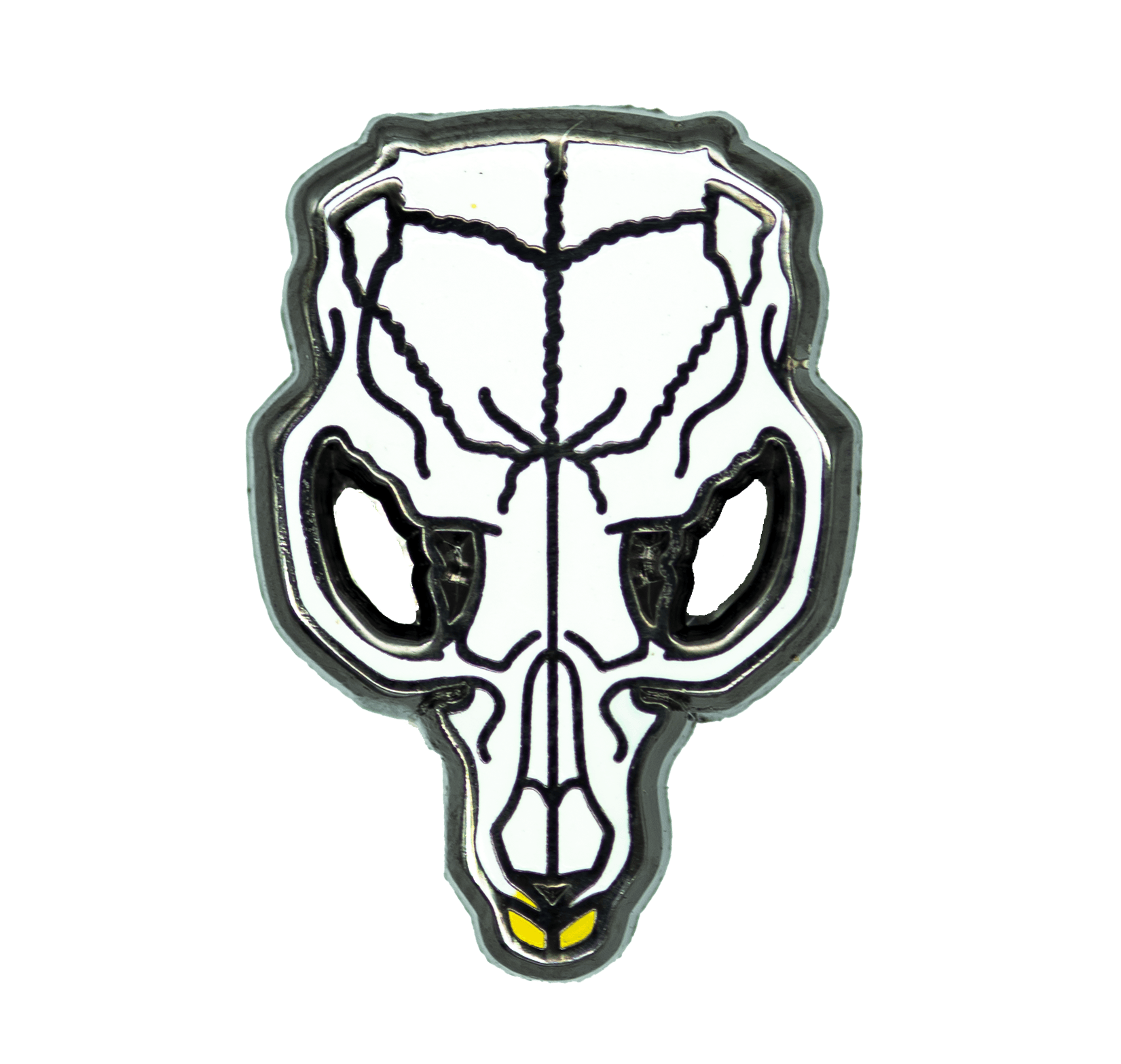 Vole Skull Enamel Pin