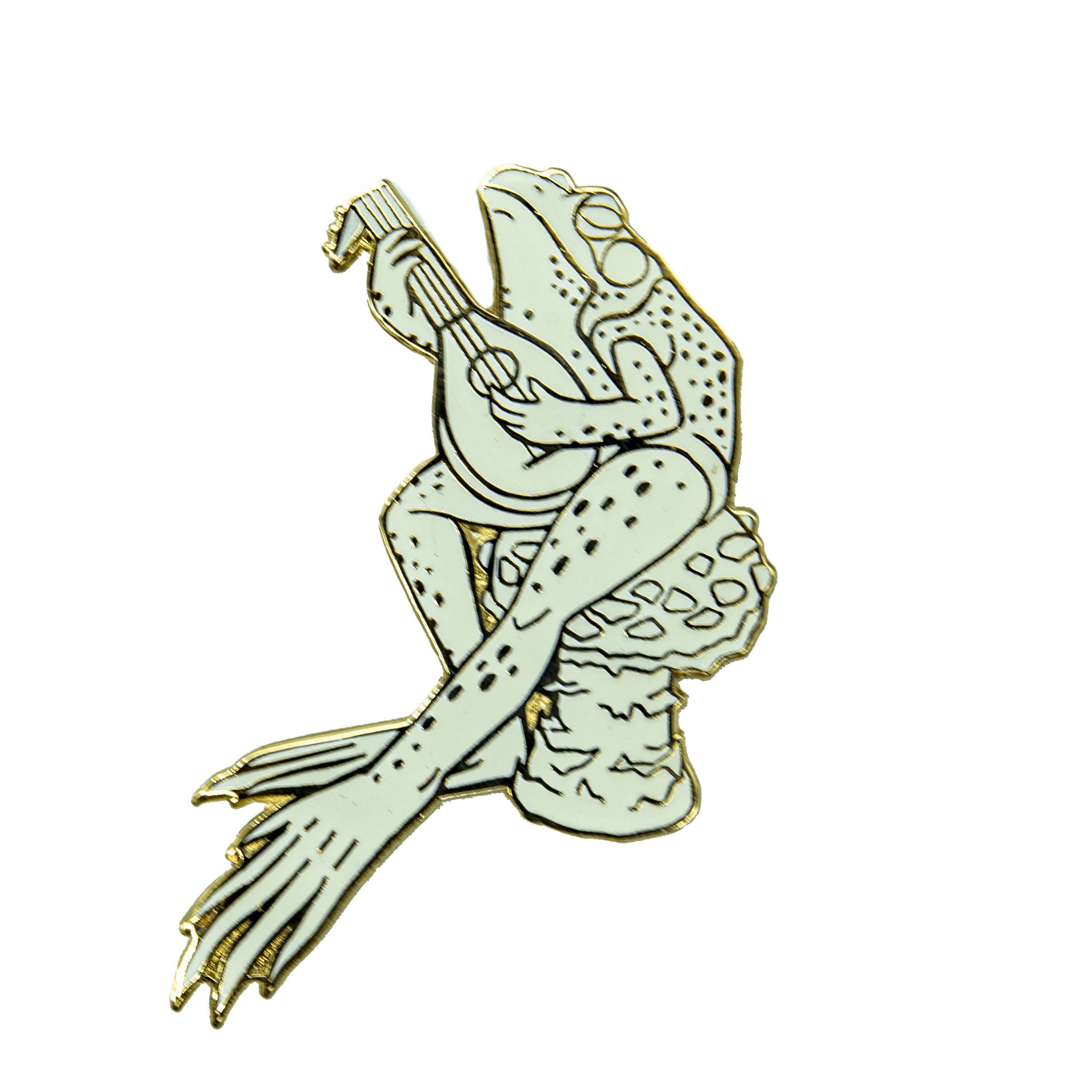 Whiteout Traveling Bard | Gold Club Pin