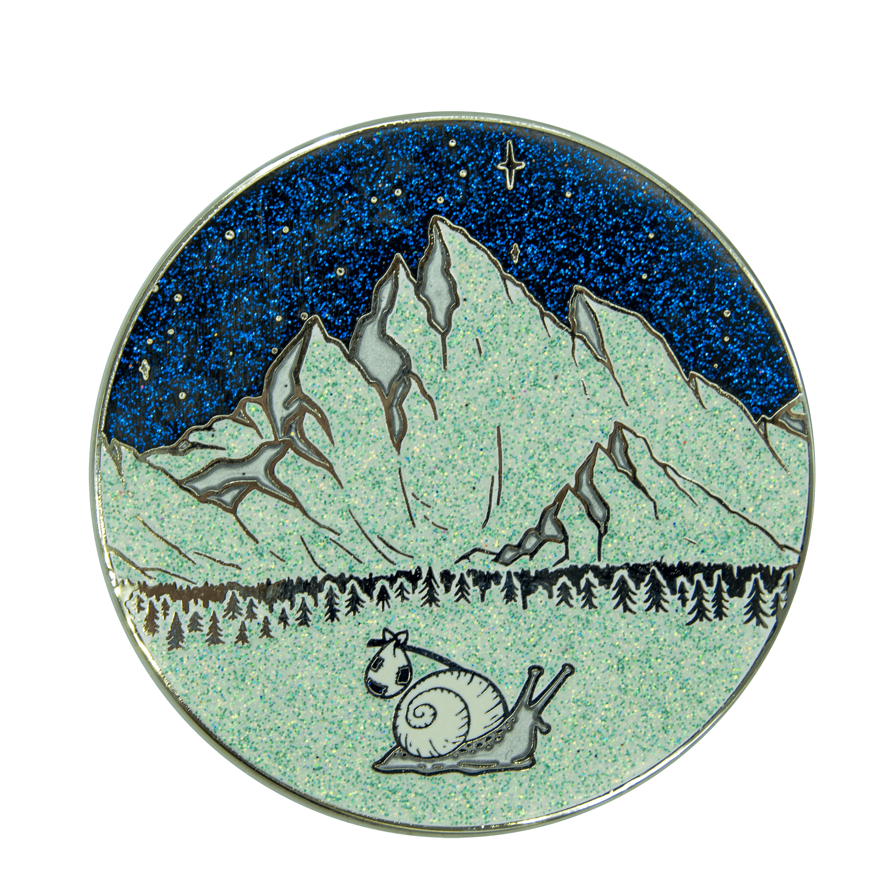 Winter Wonder Enamel Pin by The Roving House